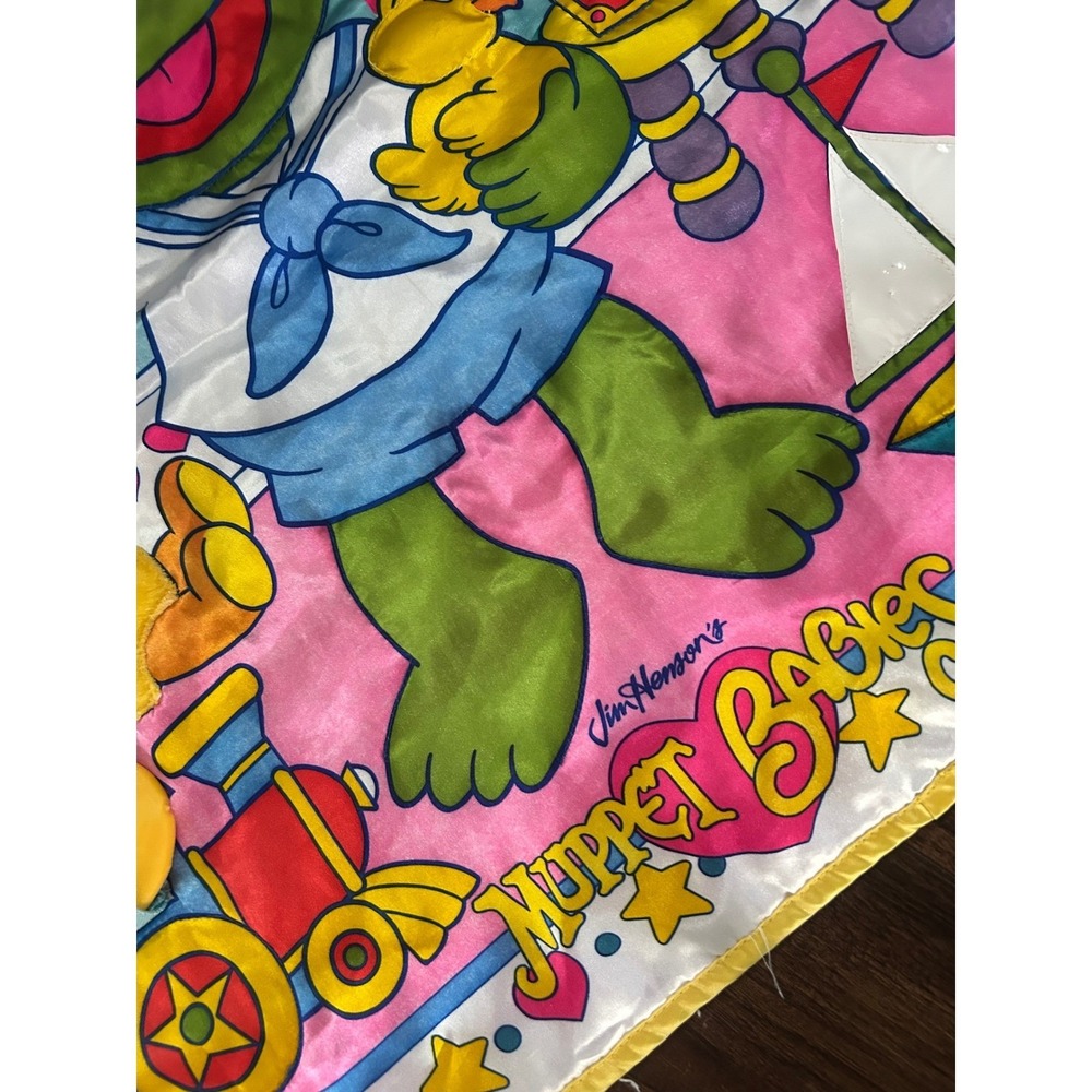 Vintage 1989 Jim Hensen's Muppet Babies  Baby Play Activity Mat - Picture 4 of 7